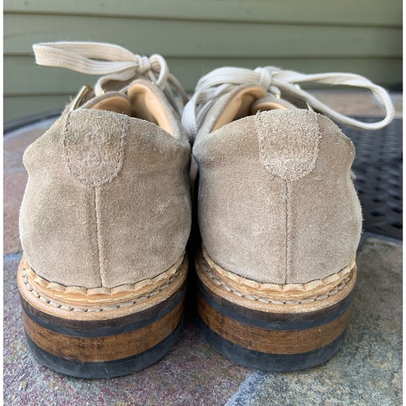 The Office of Angela Scott * Mr. Logan * Taupe Suede Oxfords - Picture 7 of 11